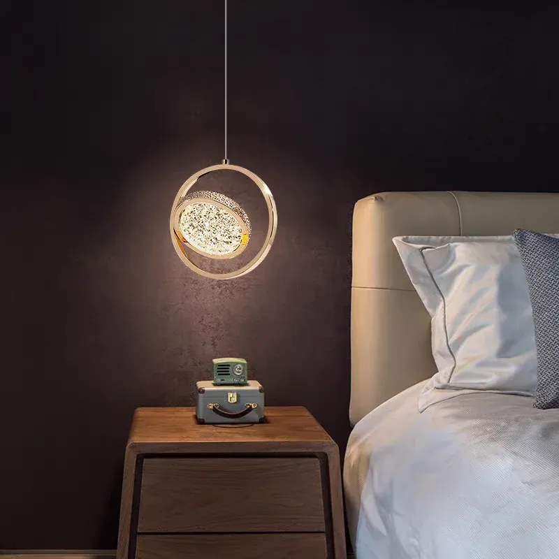 מנורה תלויה אווירה יוקרתית לחדר שינה ולכניסה