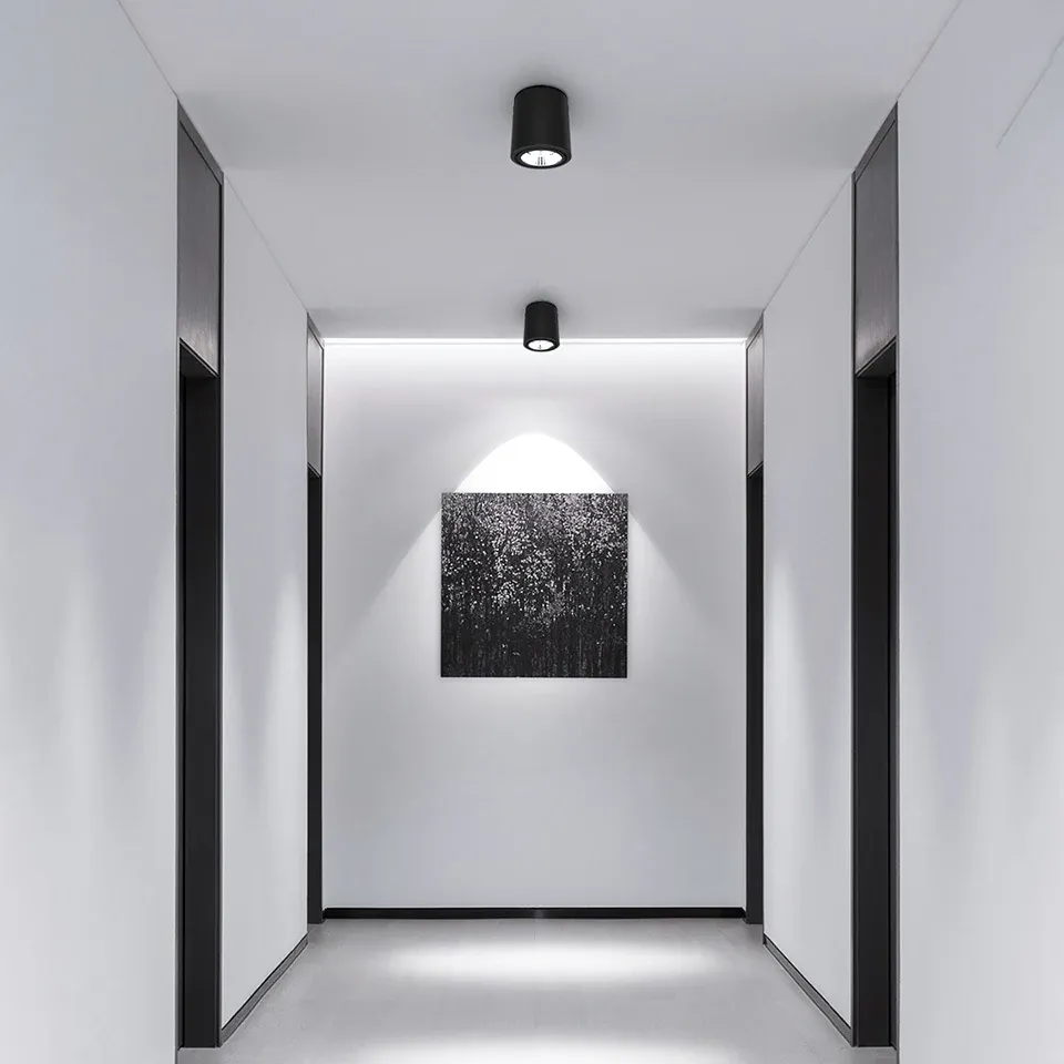 ספוט תקרה צמוד אלומיניום לד