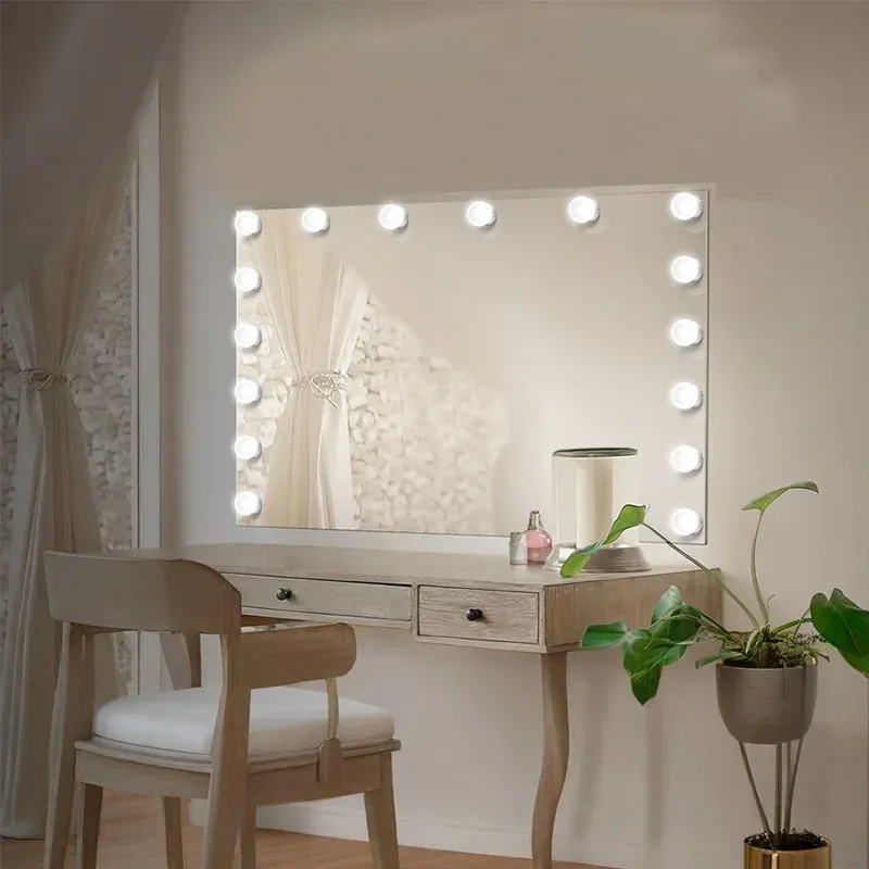 פס תאורת מראה לד להדבקה ללא קדיחה