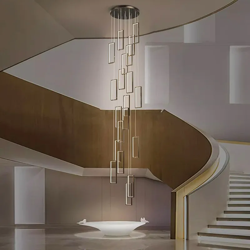 נברשת נורדית מתכווננת עם עמעום ושלט