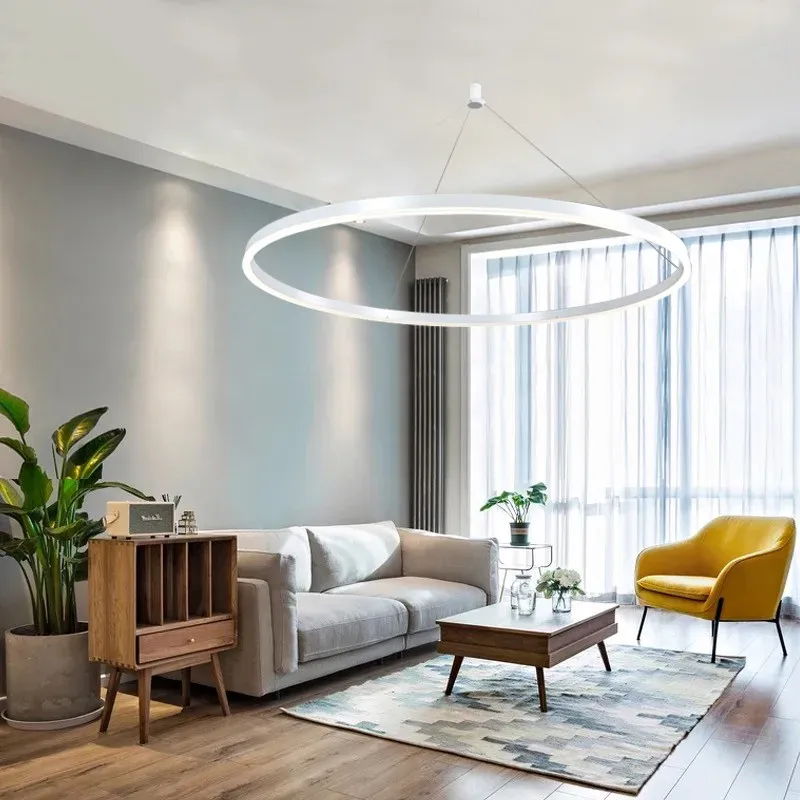 נברשת טבעת מודרנית לתלייה