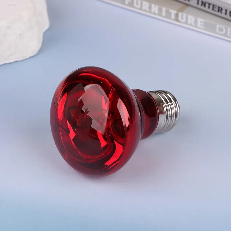 נורת חימום אינפרא אדום E27 לזוחלים ולעופות