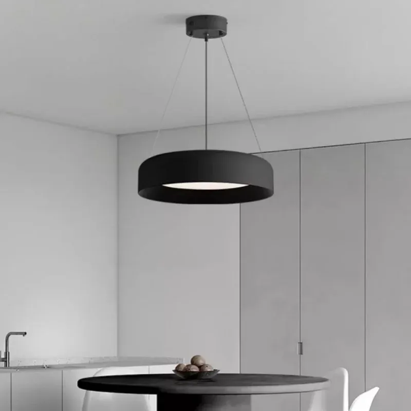 מנורה תלויה לד עגולה בסגנון וואבי סאבי