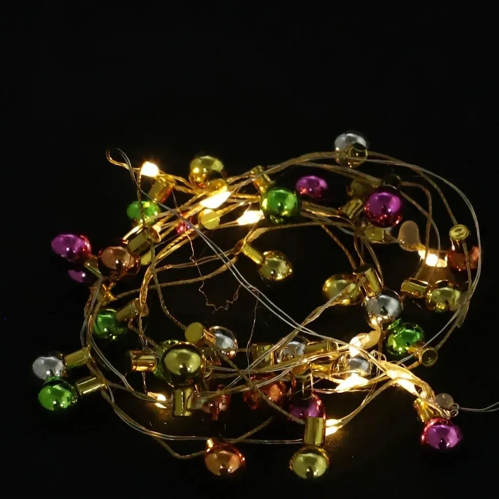 שרשרת אורות מיני לד צבעונית חמה