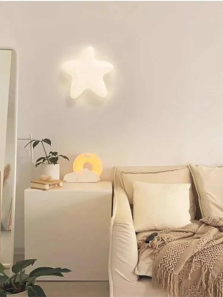 מנורת תקרה לד ענן לבן רך לחדר ילדים