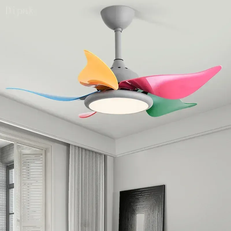 מאוורר תקרה לד שקט 36 אינץ׳ לחדר ילדים