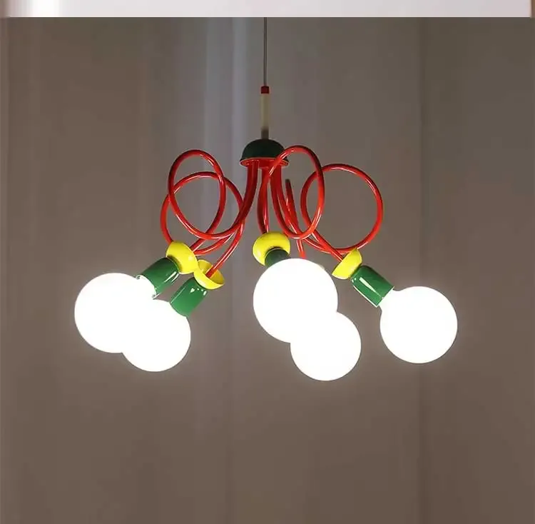 נברשת זכוכית ממפיס חכמה בתאורת לד