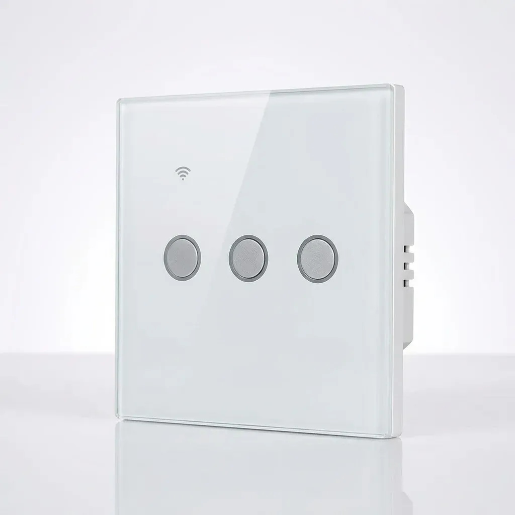 מתג זכוכית חכם WiFi ללא חוט אפס