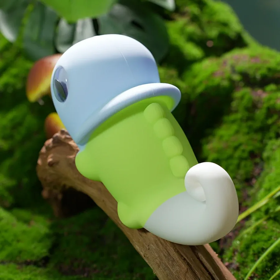 מנורת לילה זיקית סיליקון נטענת במגע לילדים