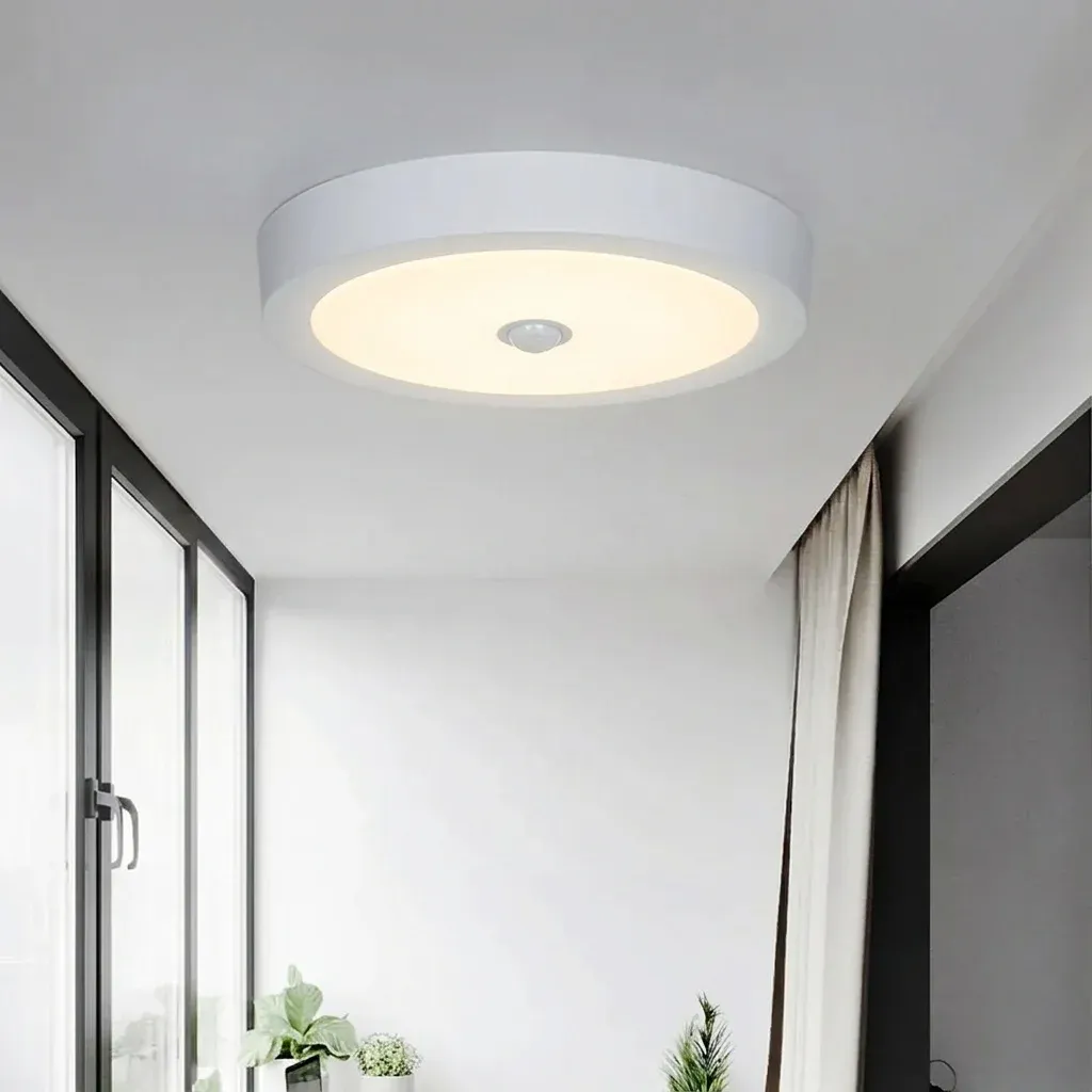 פאנל תקרה חכם עם חיישן תנועה