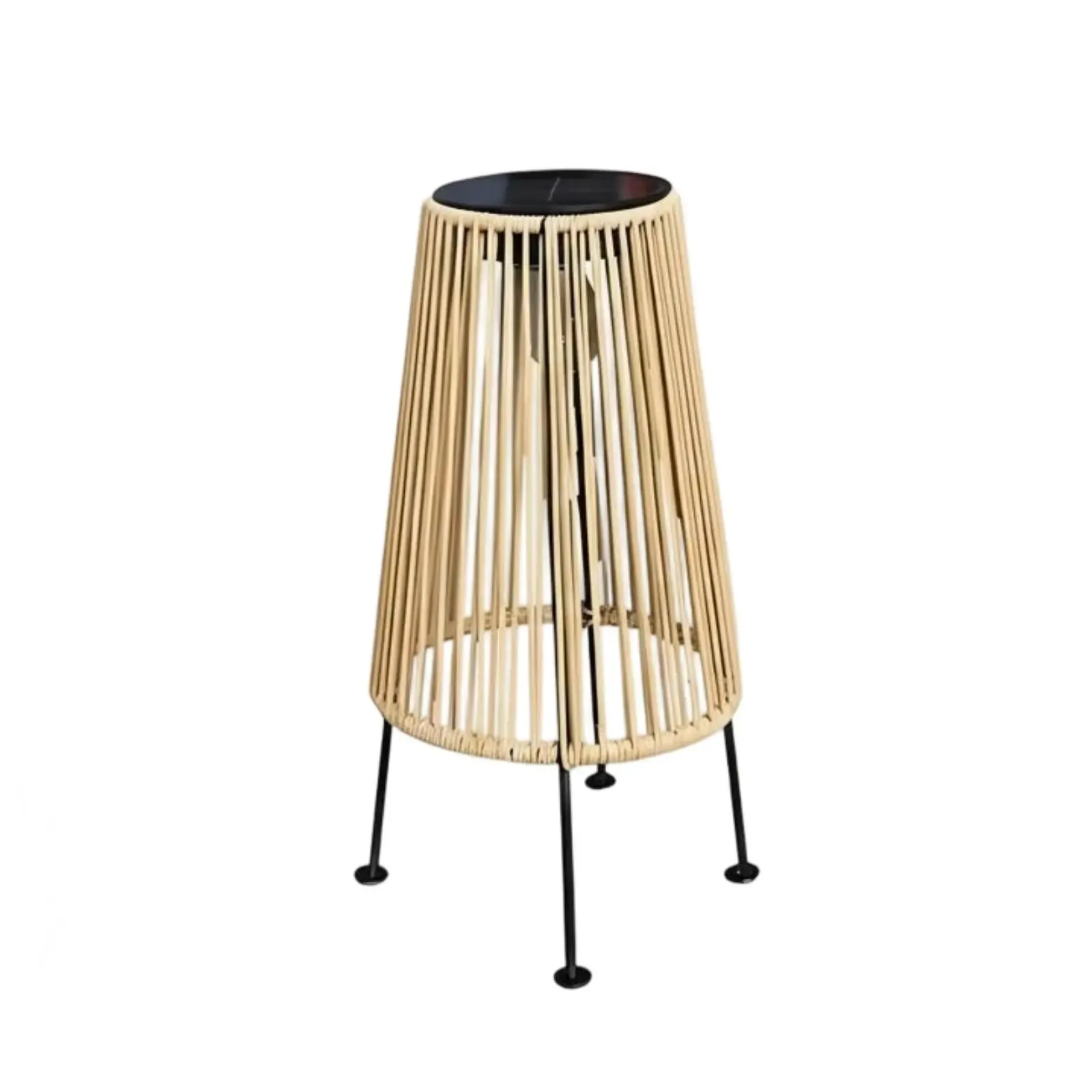 פנס חצר סולארי קלוע בסגנון סיני