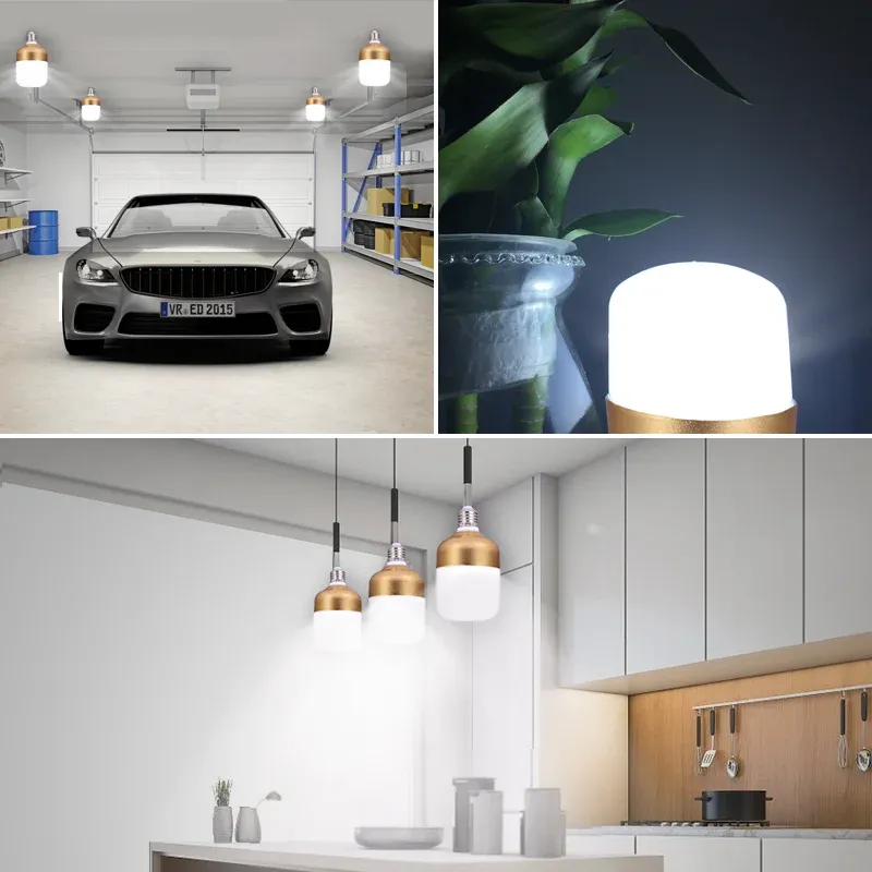 נורת לד E27 עוצמתית לאור קר לבן