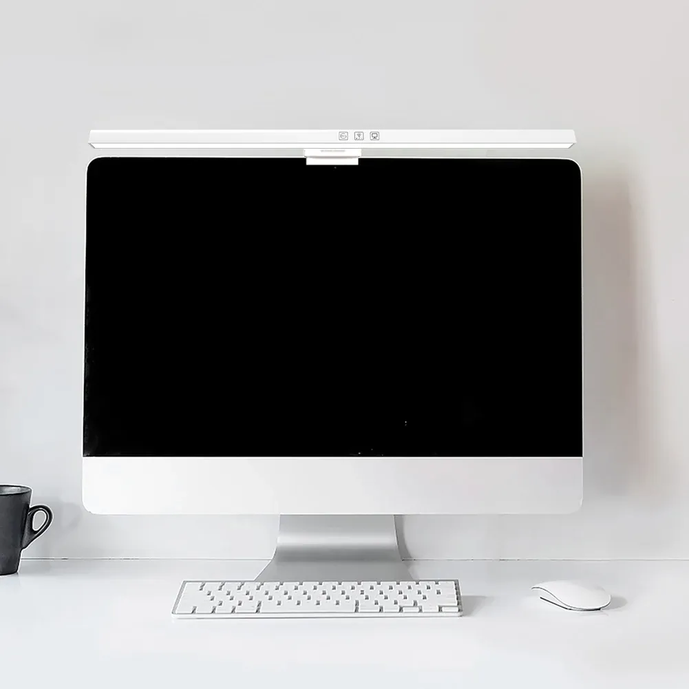 פס תאורה למסך עם עמעום ותלת גוון