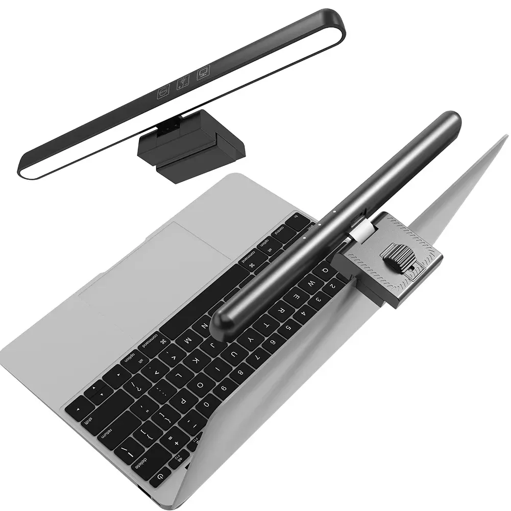 פס תאורה למסך עם עמעום ותלת גוון