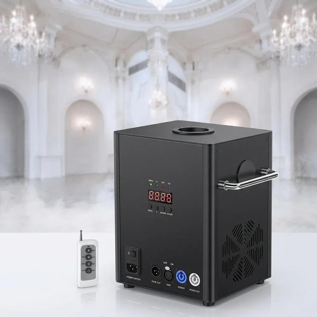 מכונת ניצוצות במה כפולה שחורה