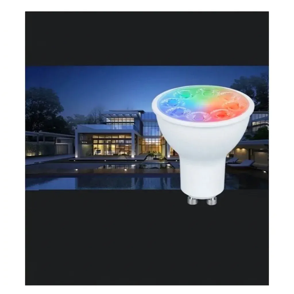 נורת ספוט חכמה GU10 RGBW צבעונית