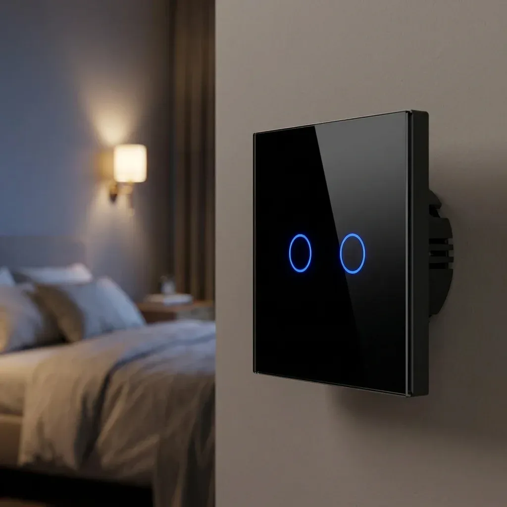 מתג מגע חכם Wi Fi עם שליטה קולית