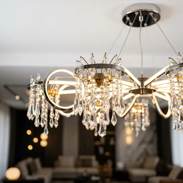 תקריב על בסיס המנורה