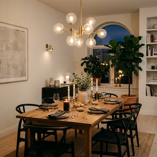 שילוב אופציונלי בפינת אוכל